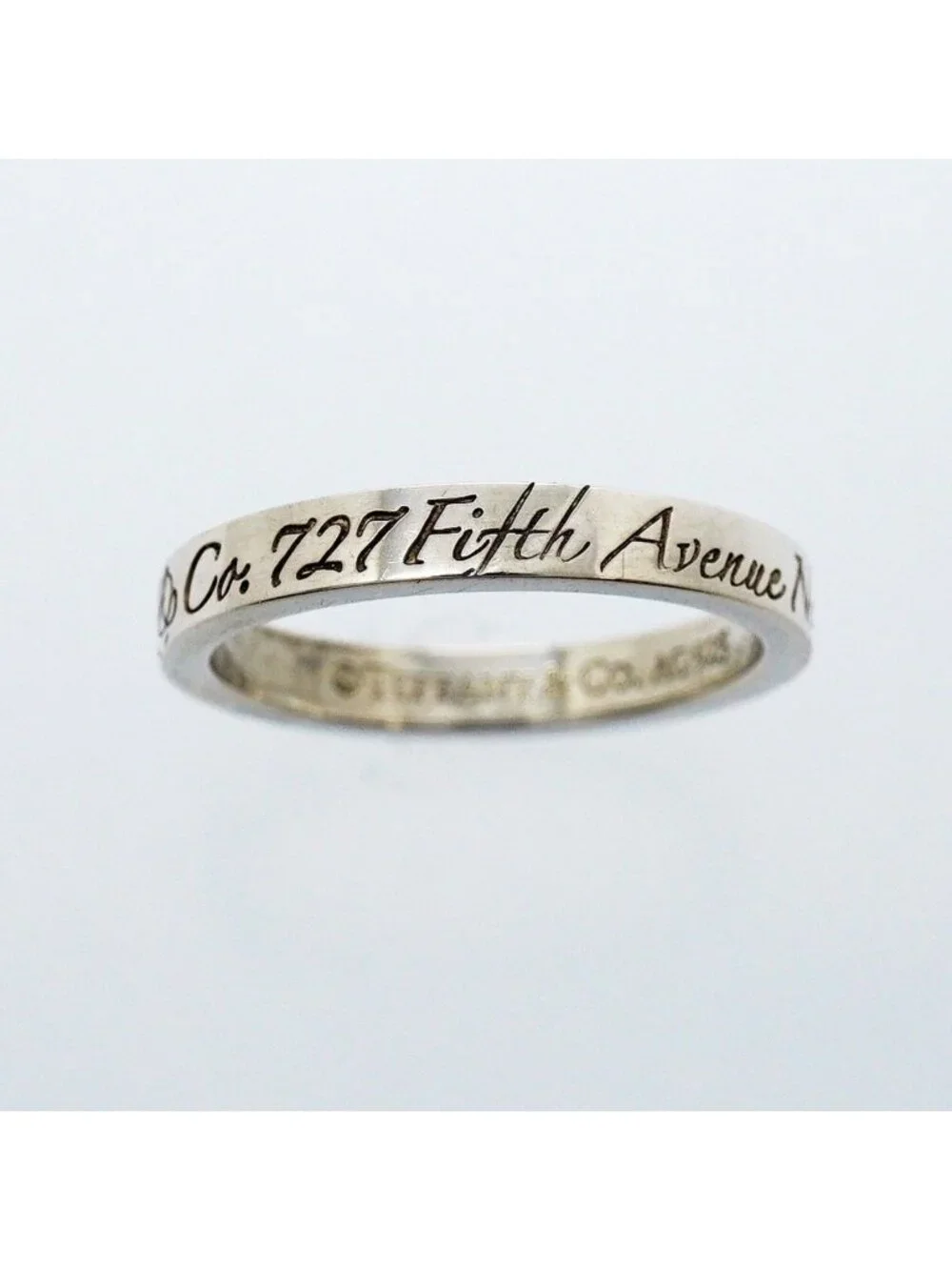 Tiffany & Co Ring Notes 925 Sterling Silver